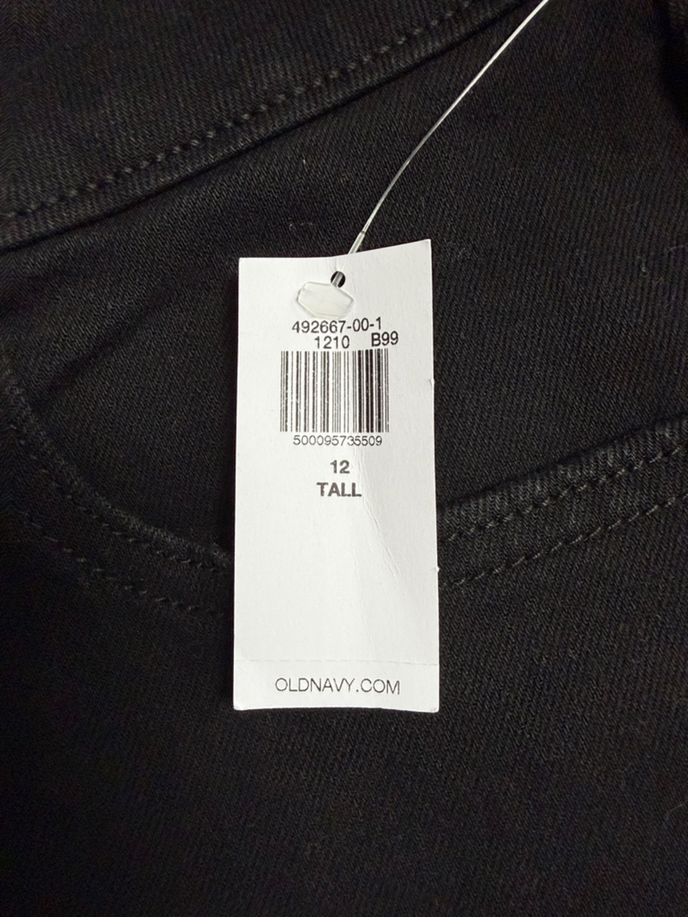 Old Navy High-Rise Women’s Jeans - Black Tall 12 - Picture 2 of 4